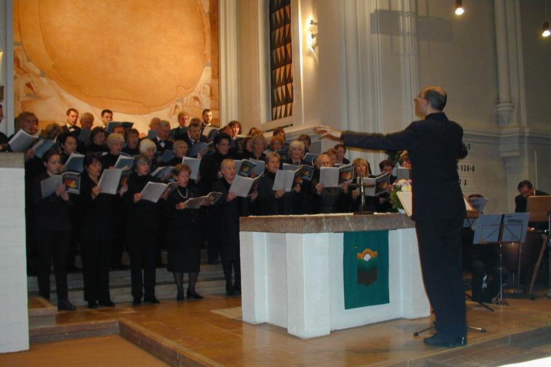 Aufführung des Requiems von John Rutter, 16.11.03